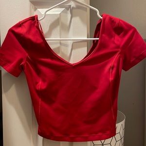 NEW LULULEMON ALIGN CROPPED SHIRT